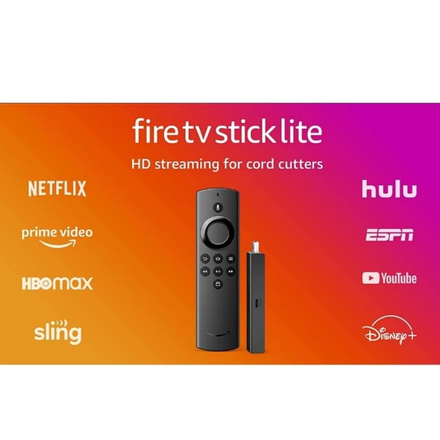 Fire TV Stick Lite with Alexa Voice Remote Lite