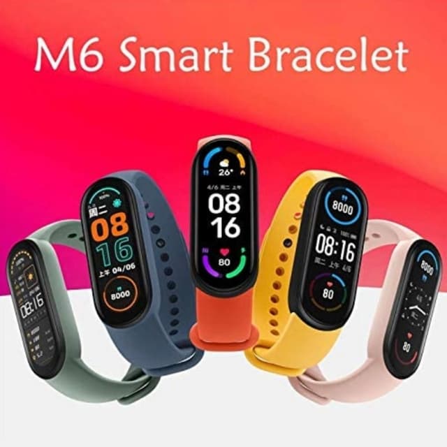M6 Smart Watch, IP67 Waterproof